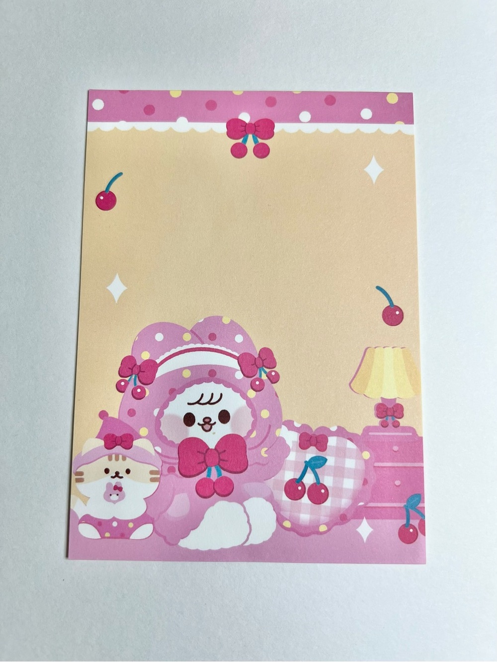 Large memo sheet | Non sticky (10pcs)